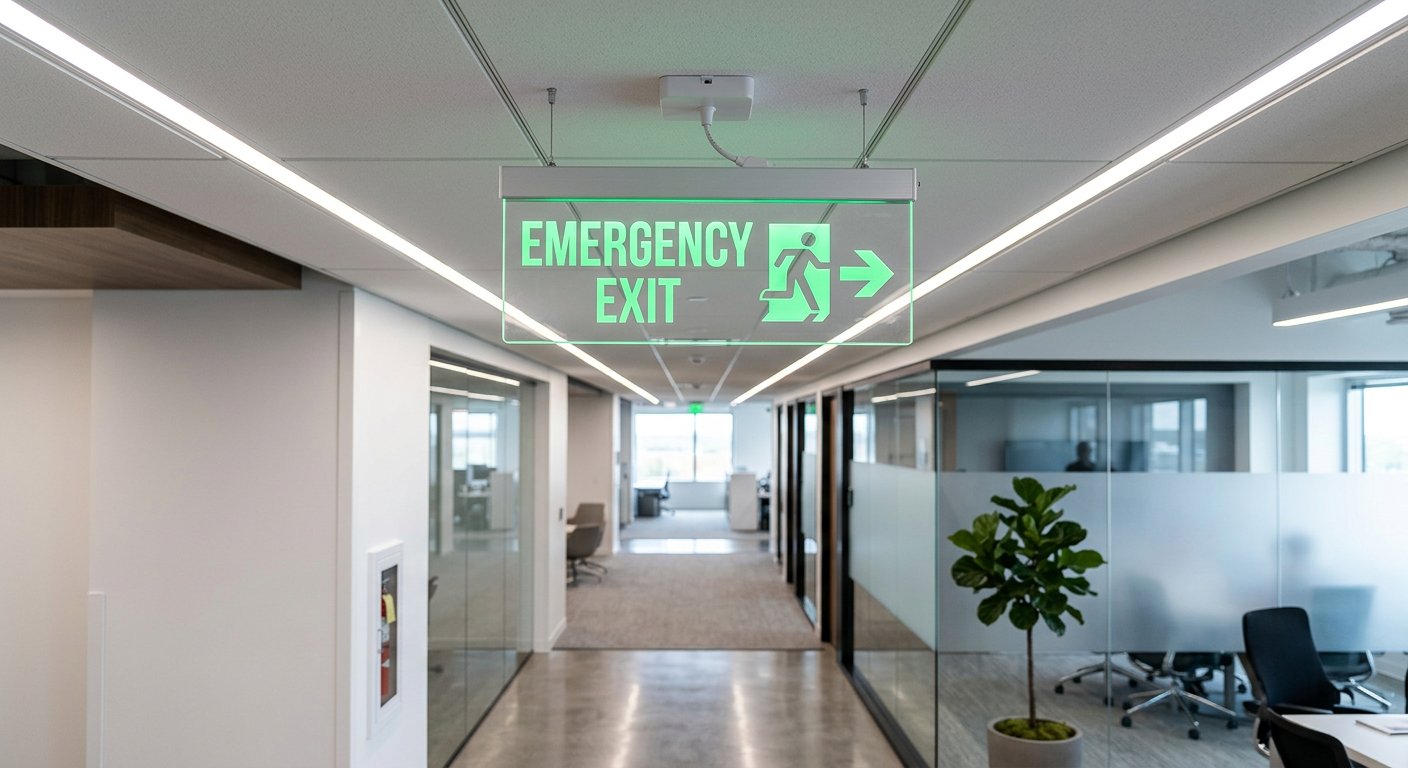 Fire Exit LED Luminaire