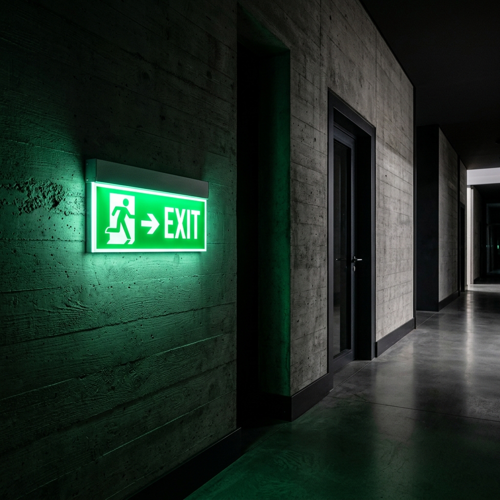 Photoluminescent Safety Signages